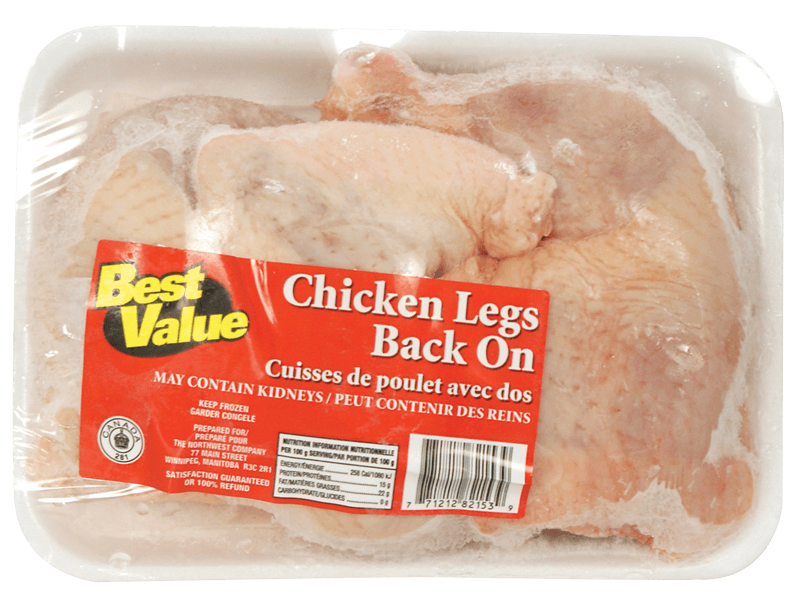 Frozen Chicken Leg Back On
