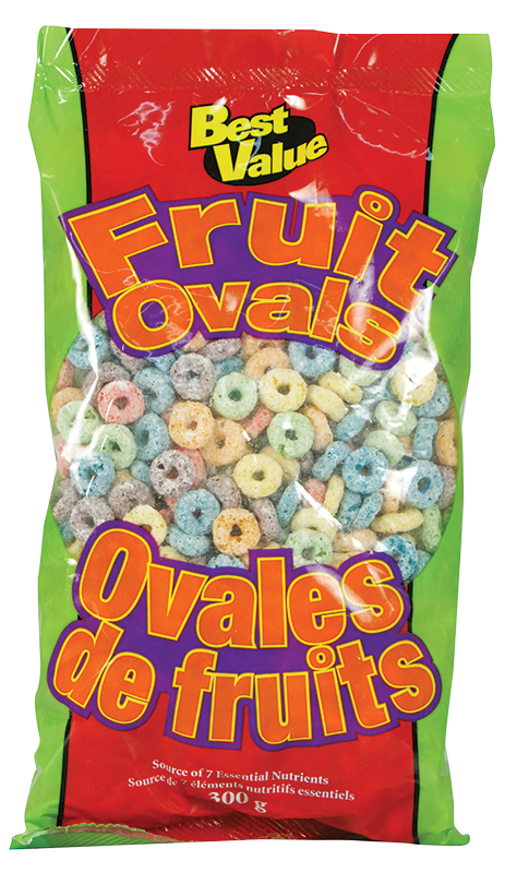 Fruit Ovals Cereal