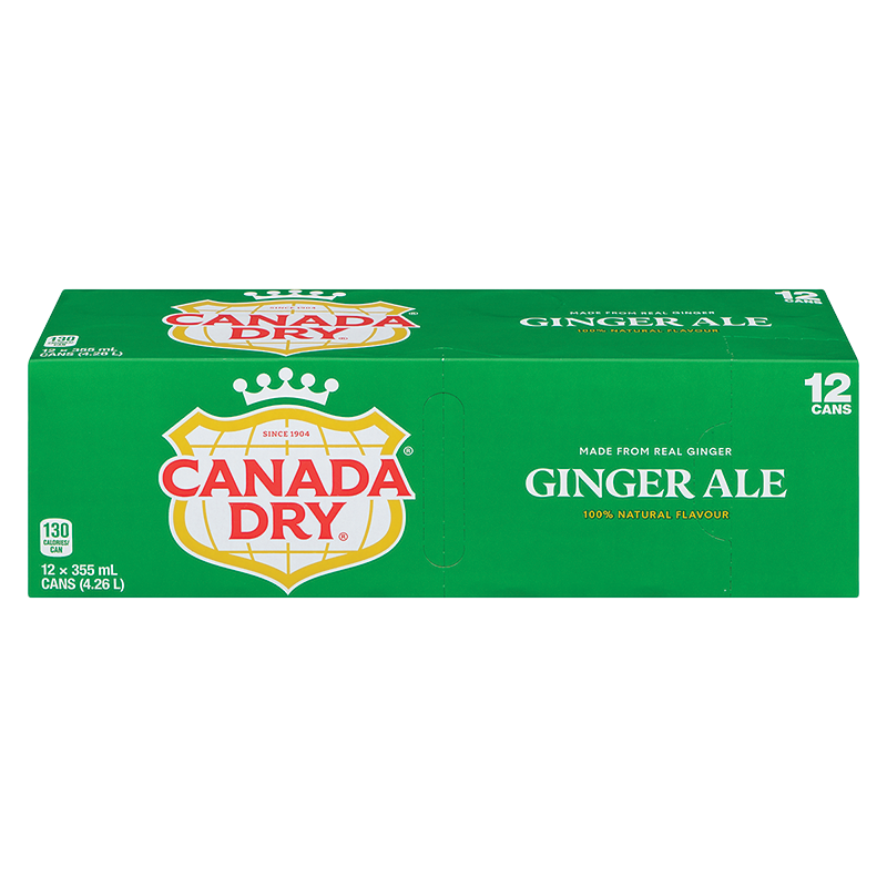 Ginger Ale Cans 12 Pack