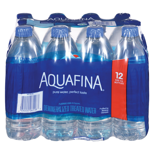Purified Water Bottles 12 Pack