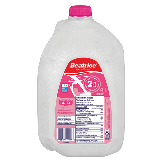 2% Partly Skimmed Milk