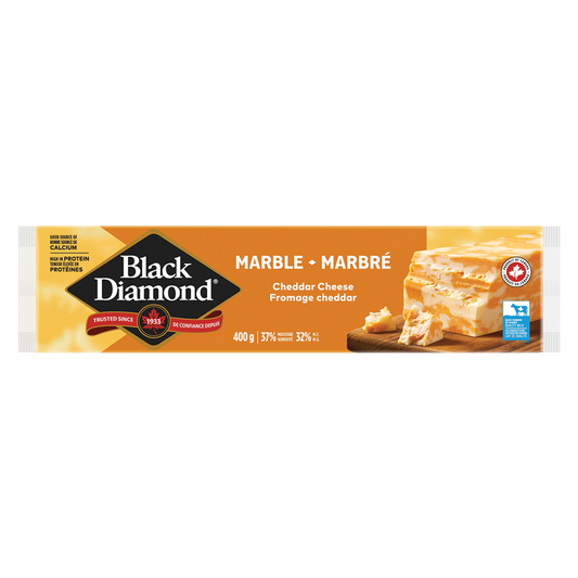 Marble Cheddar Cheese Block
