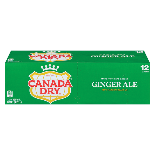 Ginger Ale Cans 12 Pack
