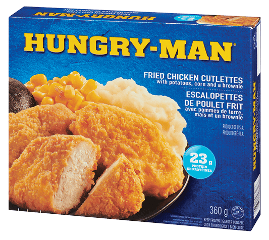 Frozen Fried Chicken Dinner